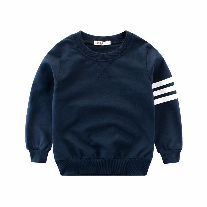 Boy's long sleeve round neck pullover Kids' Fleece Sweatshirt