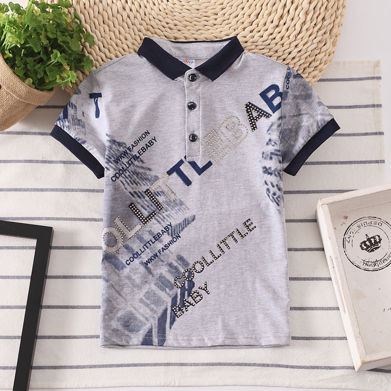 Boys Shirt Tops Children Clothing Wear