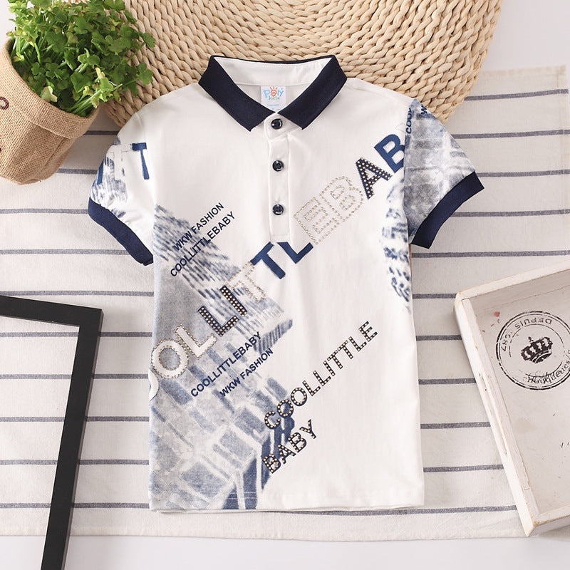 Boys Shirt Tops Children Clothing Wear