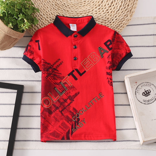 Boys Shirt Tops Children Clothing Wear